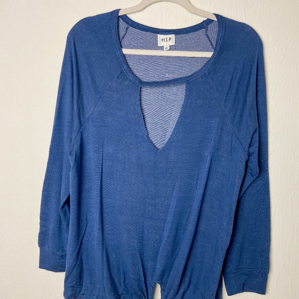 H.I.P Keyhole blouse